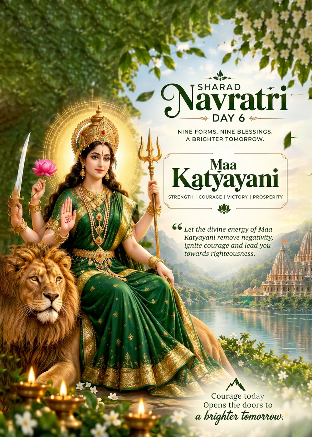 Navratri Day 5 mobile